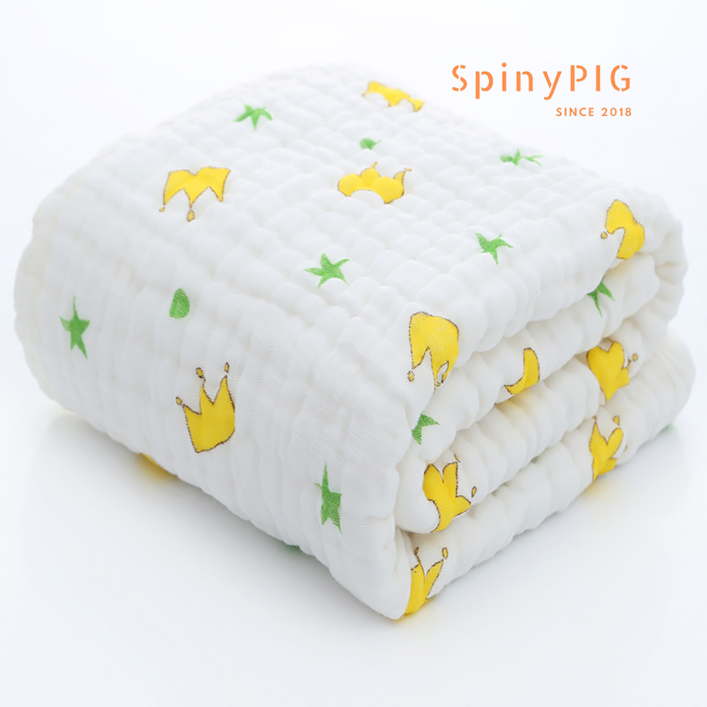 Khăn xô tắm cho bé 6 lớp 100% Cotton đa năng siêu mềm và siêu thấm