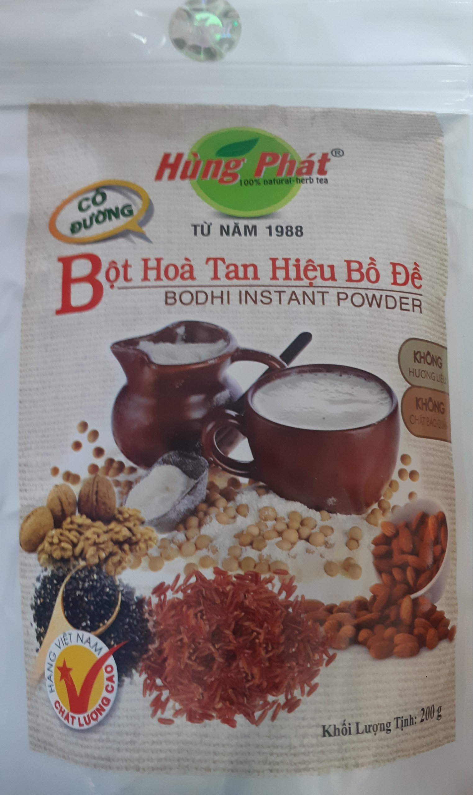 Bột hòa tan hiệu bồ đề có đường hùng phát