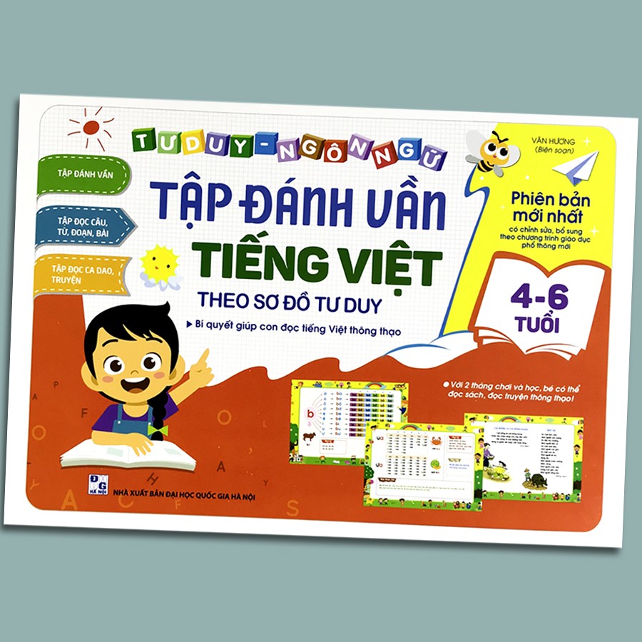 Sách - Tập đánh vần tiếng việt
