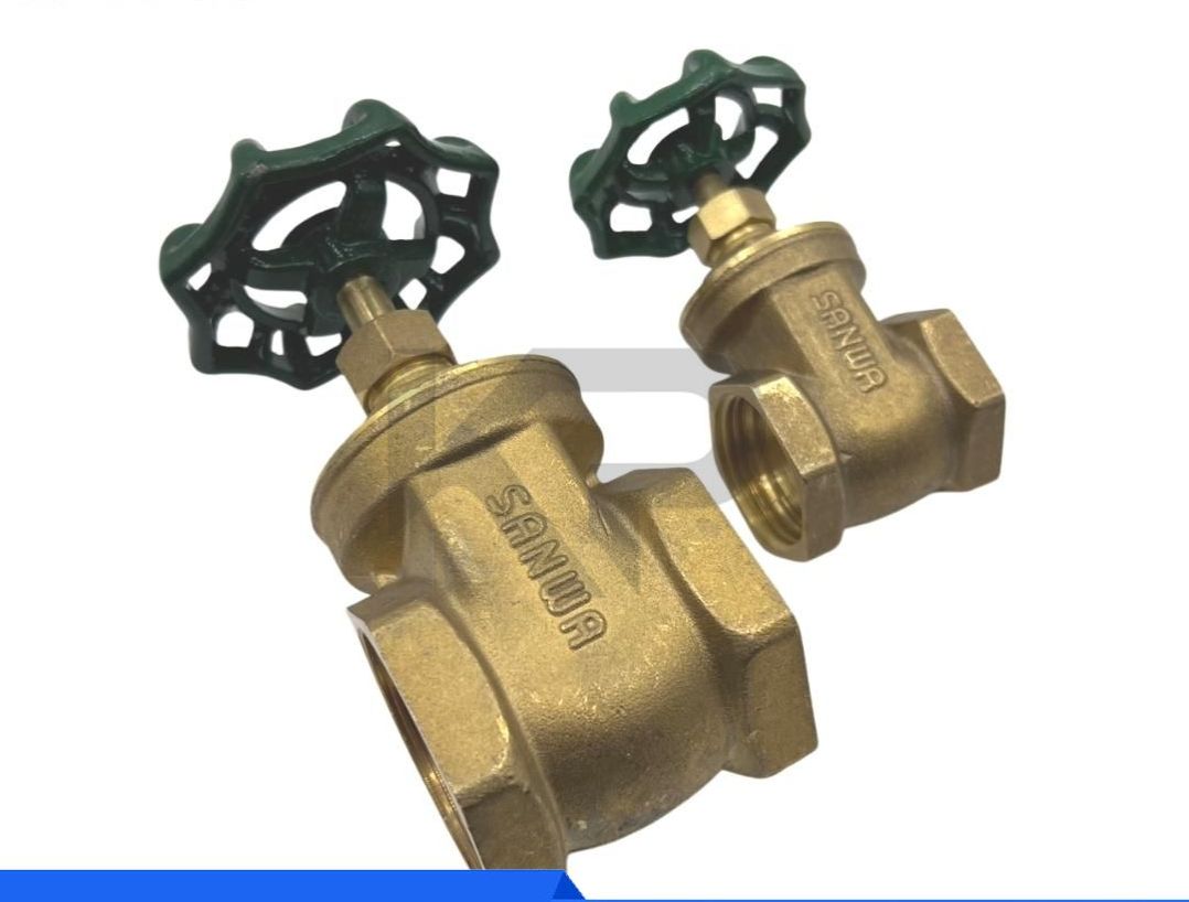 Van cửa đồng SANWA-Van xoay vặn khoá nước