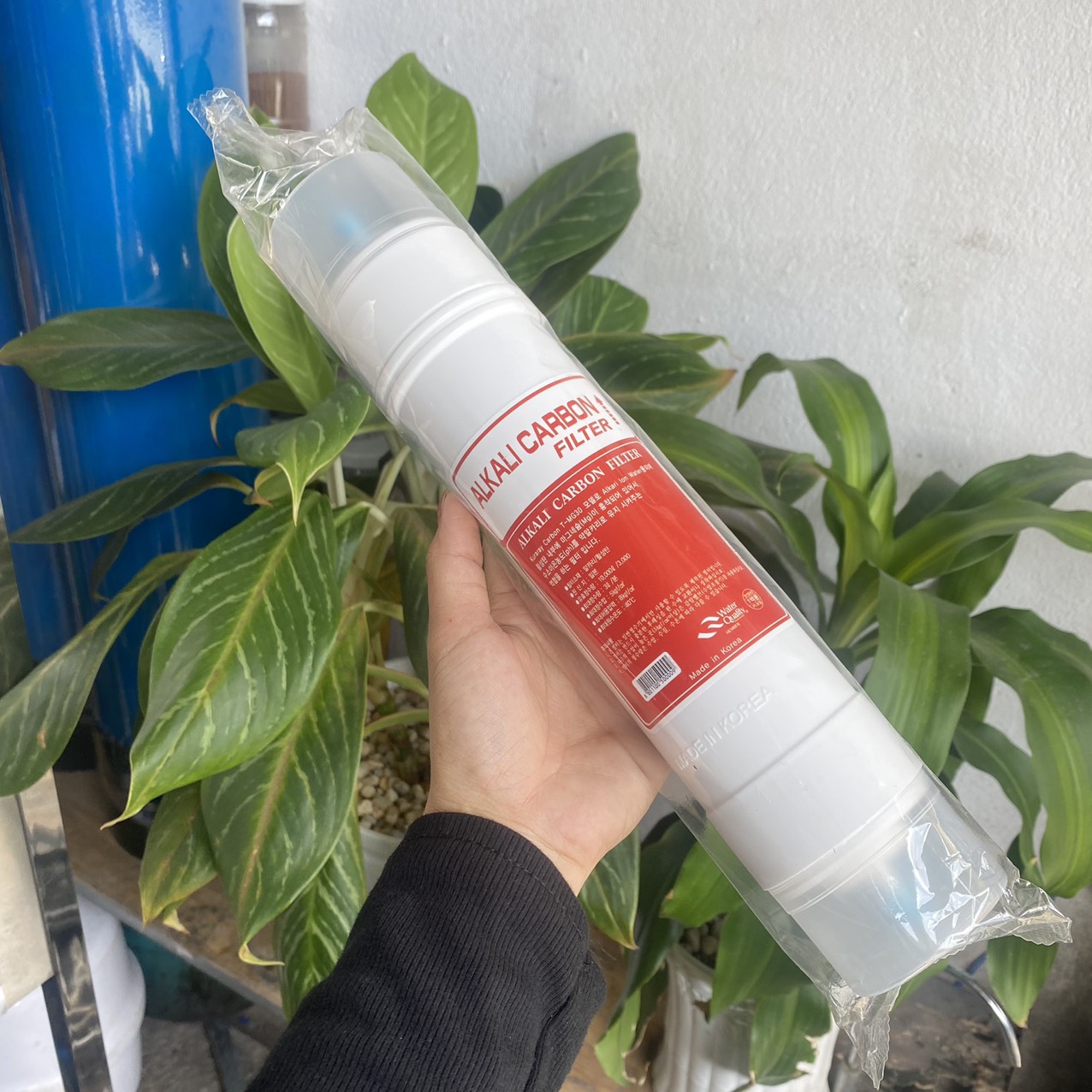 Lõi lọc Alkaline Carbon nâng pH nhập khẩu Hàn Quốc