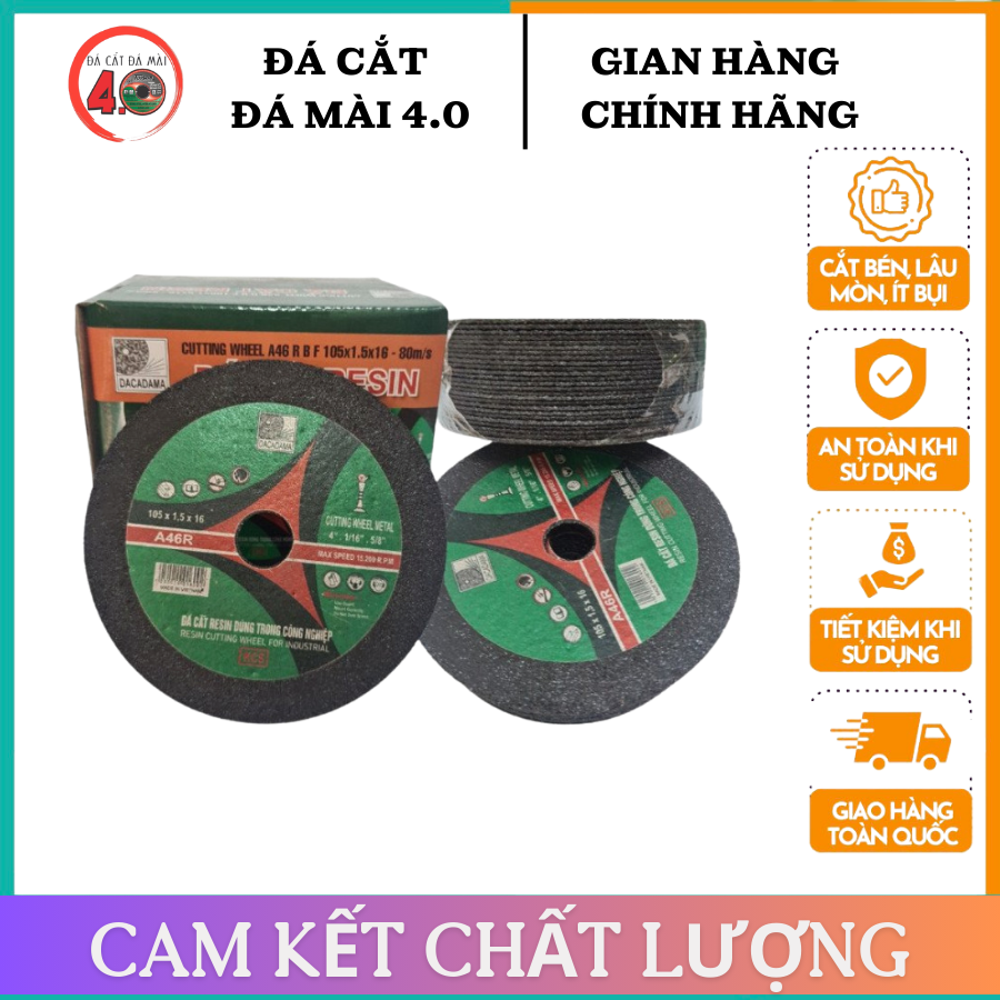 Đá cắt sắt resin 105x1.2x16 mm