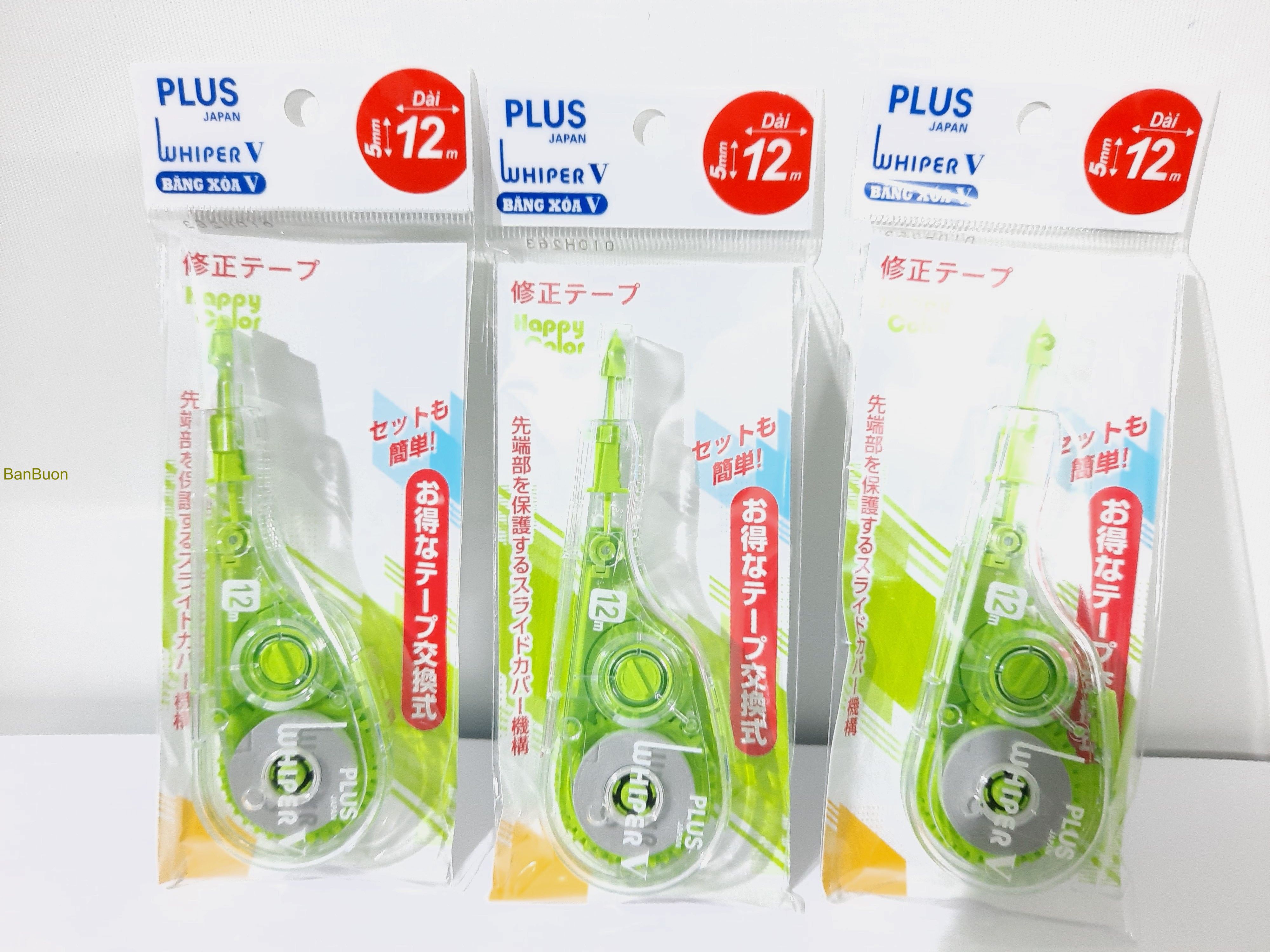[ Loại tốt ] Bút phủ, băng xoá Plus WH 505, WH105T.