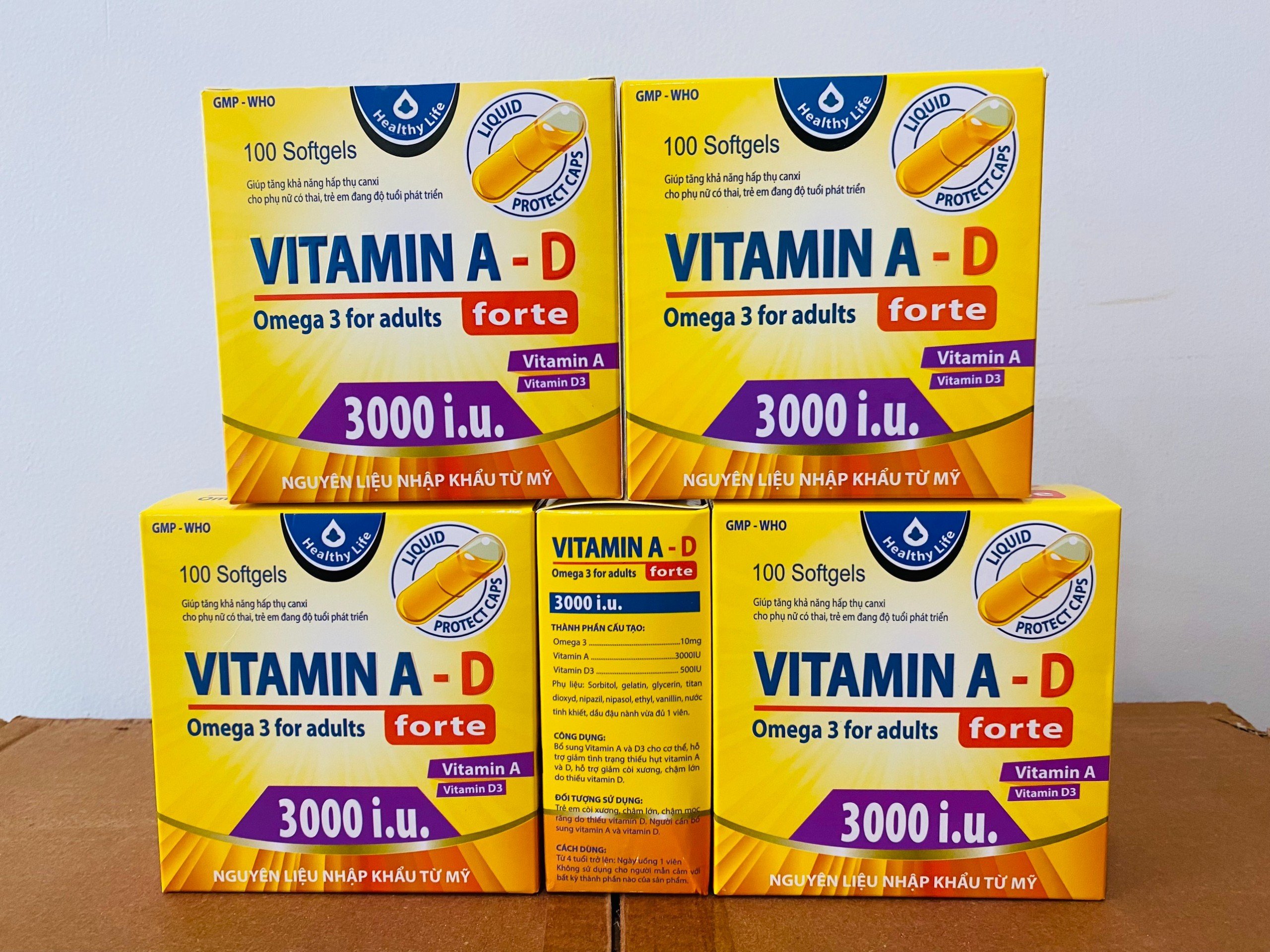 Vitamin a d đẹp da, sáng da, mờ thâm, chống lão hoá ad