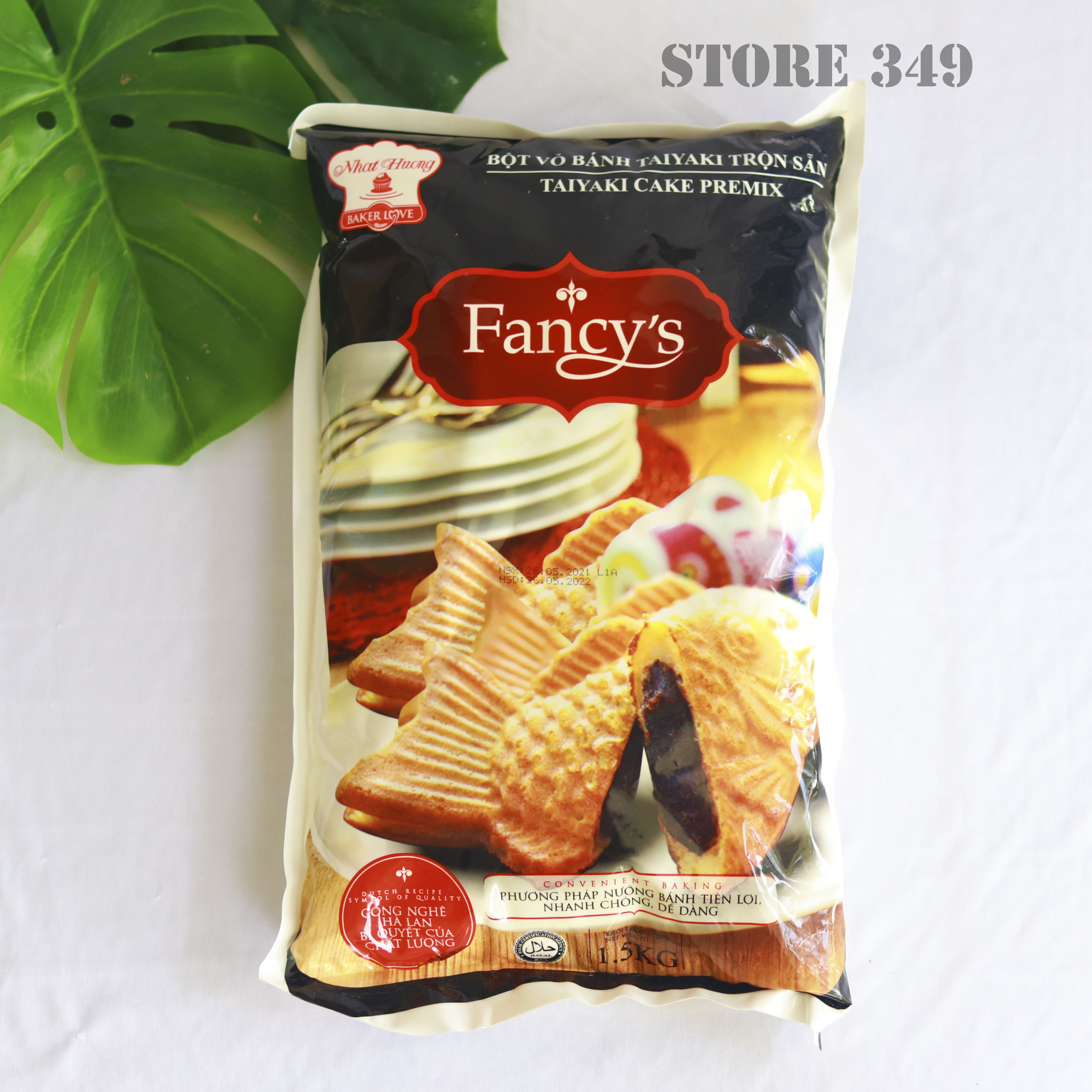 Bột trộn sẵn bánh taiyaki 1.5kg
