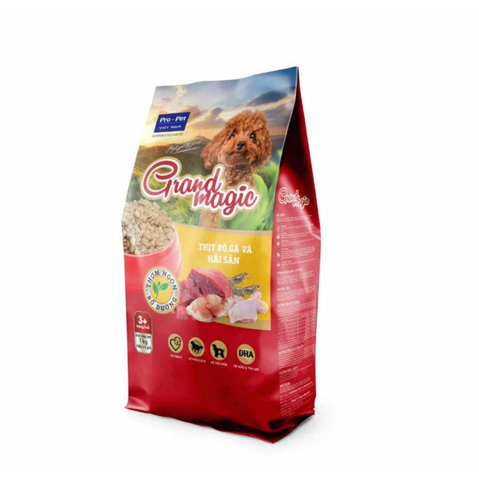 Thức ăn cho chó Grand magic 1kg