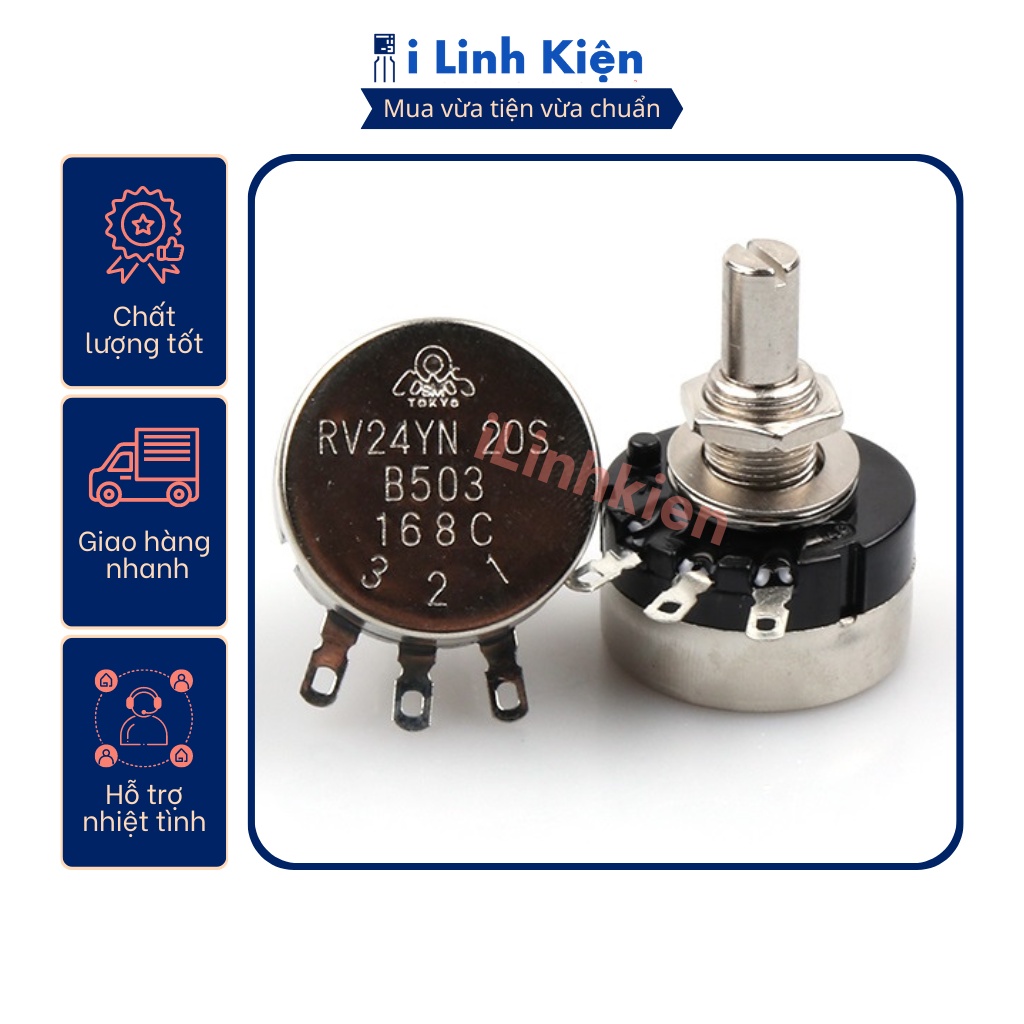 Chiết áp đơn 50k tocos rv24yn 20s b503