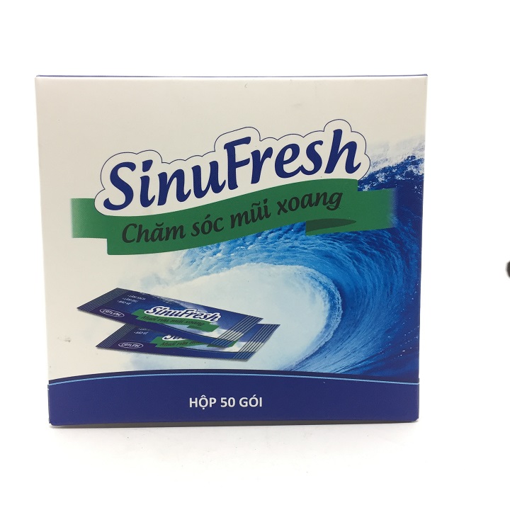 Muối Rửa Mũi Xoang SinuFresh Hộp 50 gói muối