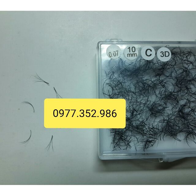 Mi fan tay 3d 500f cong D 0.07/0.10 đủ số