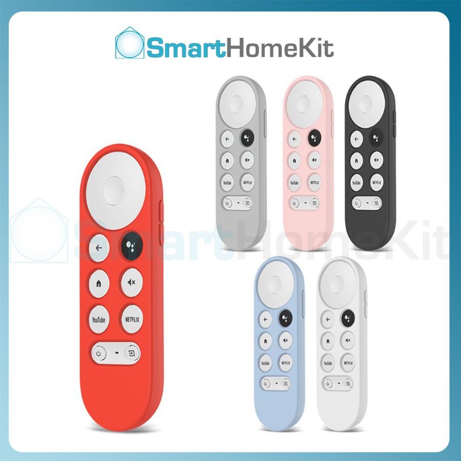 [HCM]Vỏ ốp silicon dẻo bảo vệ remote điều khiển Google Chromecast TV - Silicon Cover