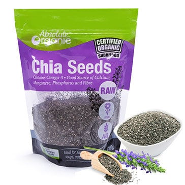 Hạt Chia Seeds Absolute Organic Chính Hãng 1kg của úc