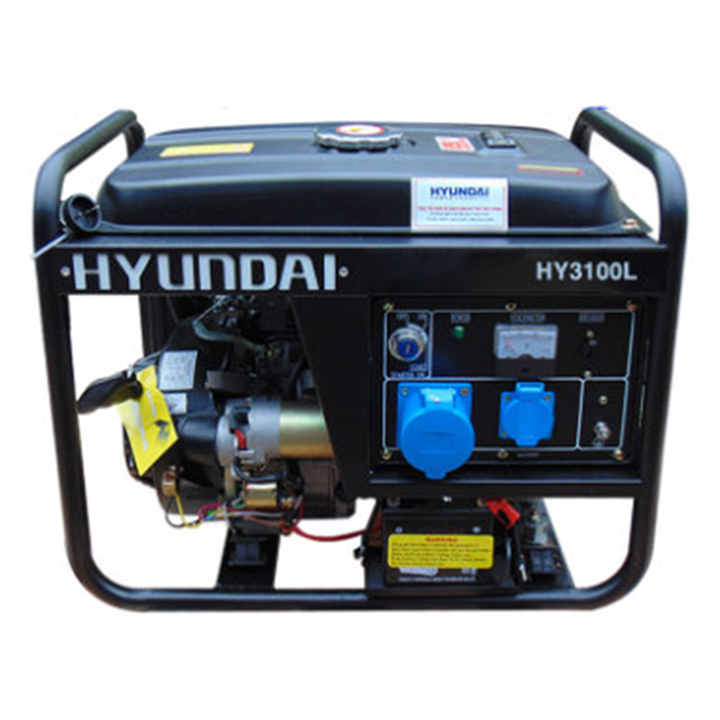 Máy phát điện hyundai chạy xăng 2.5kva-2.8kva hy3100l