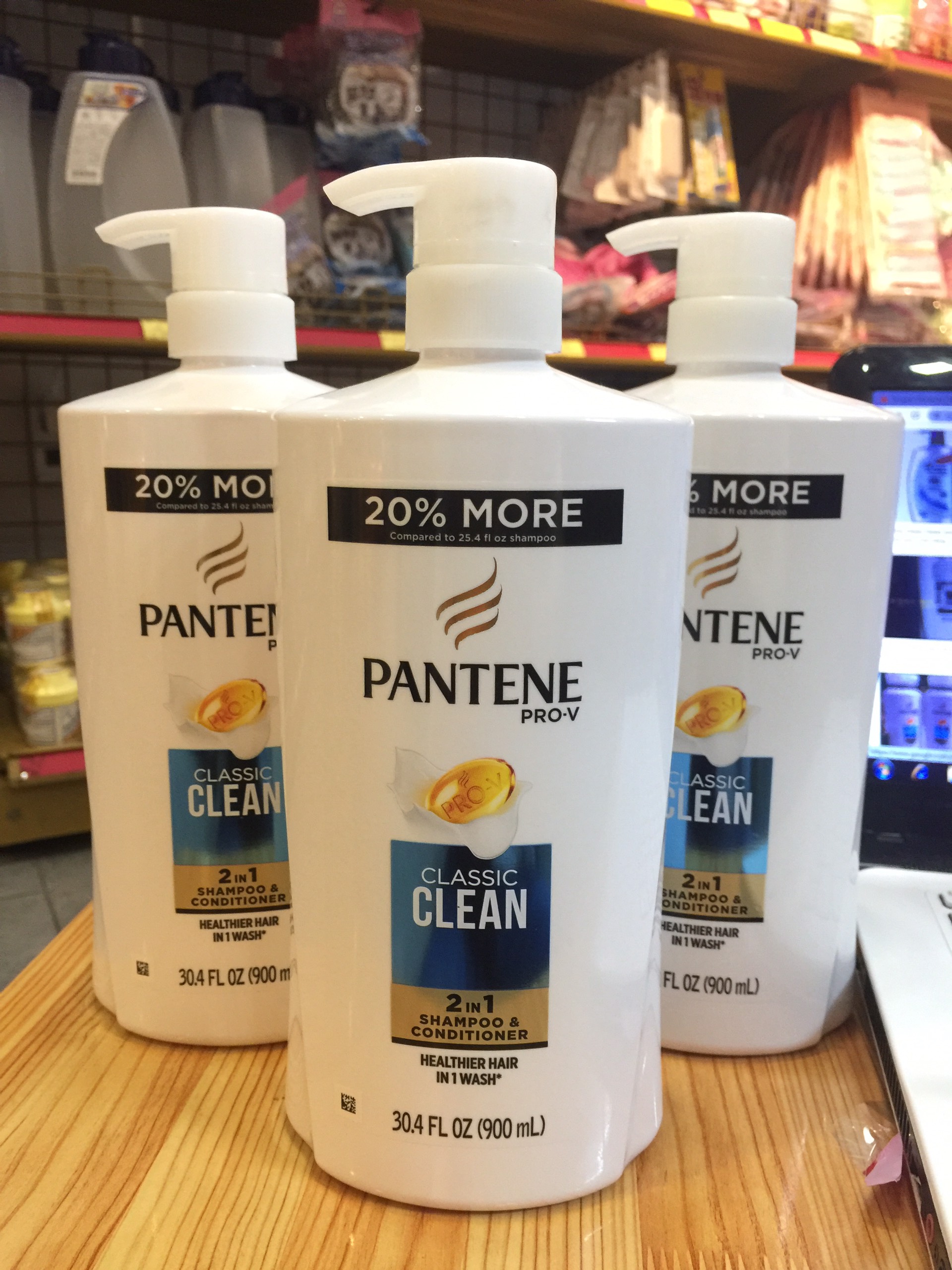 Dầu gội xã Pantene 2in1 hàng Mỹ