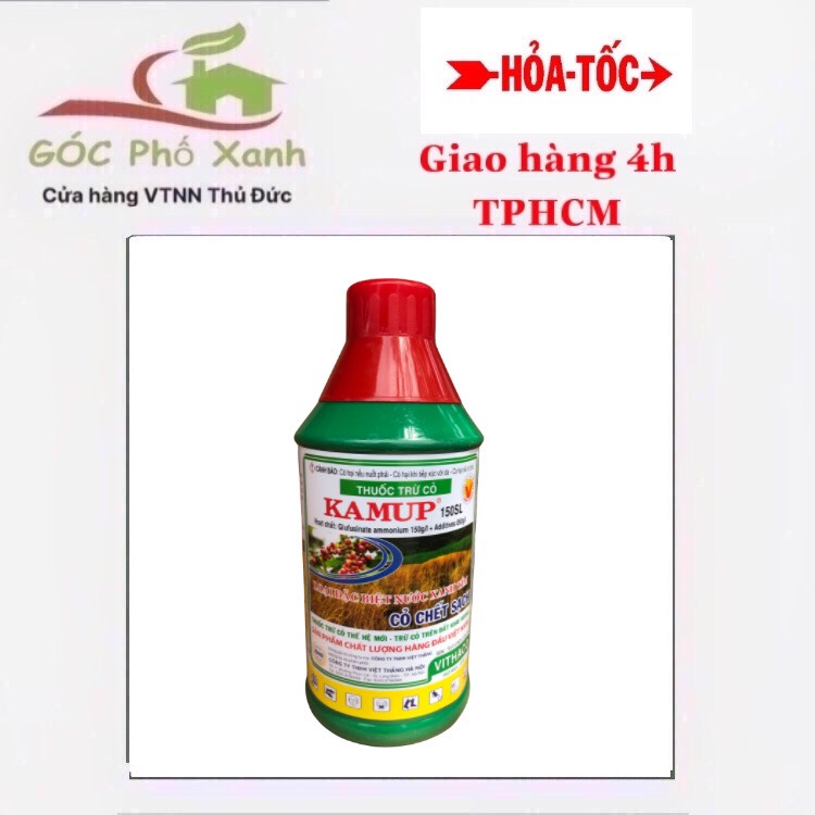 Thuốc Trừ cỏ không chọn lọc Hiệu Kamup 900ml