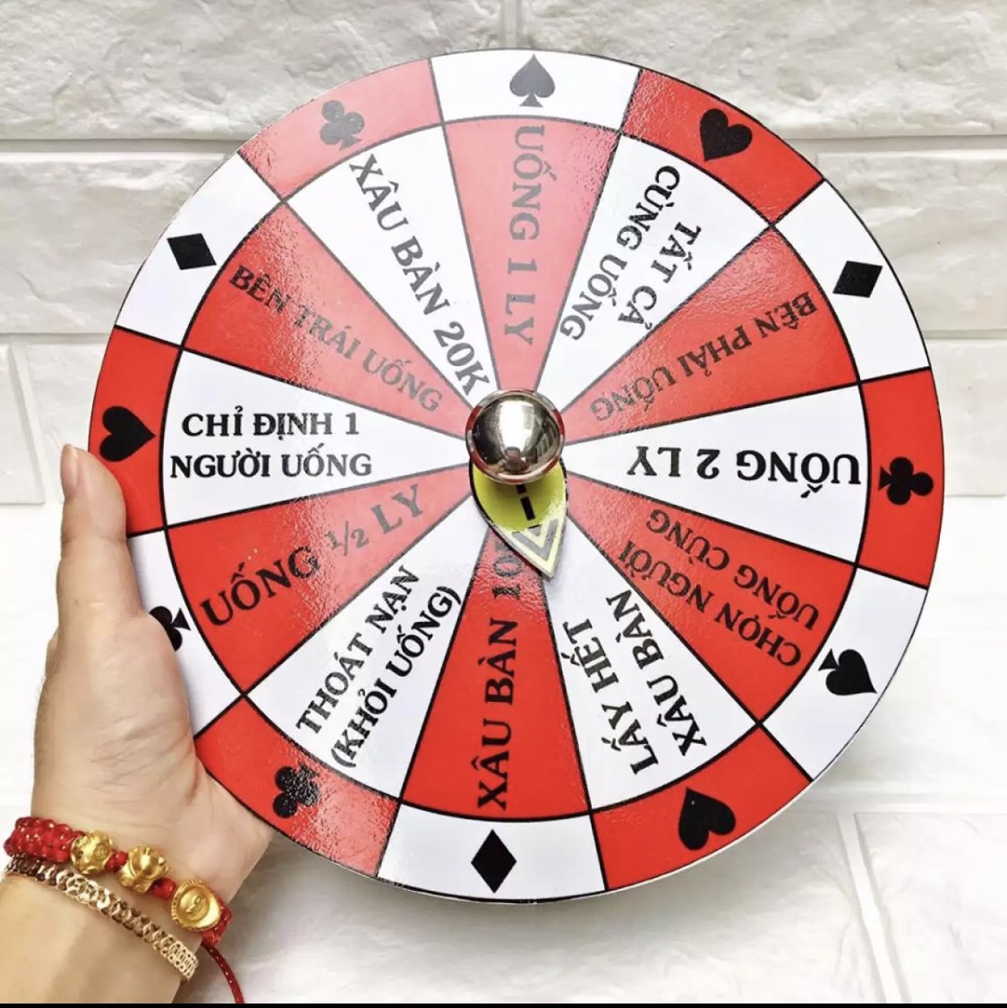 VÒNG QUAY ĂN NHẬU CHO AE TRONG NGHỀ( BẢO HÀNH 6 THÁNG )