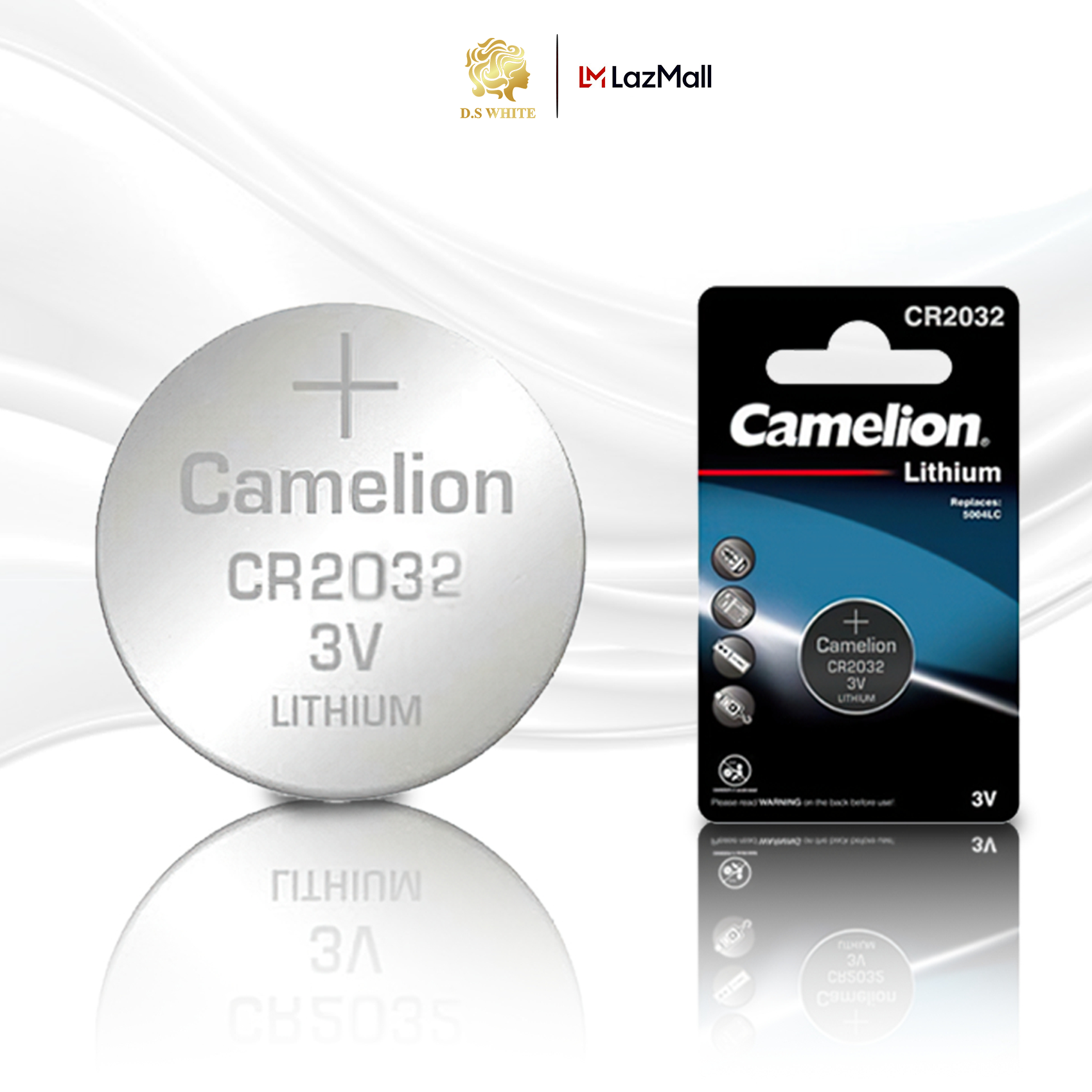 Pin Camelion CR2032, Pin Lithium 3V Camelion 1 Vỉ 5 Viên