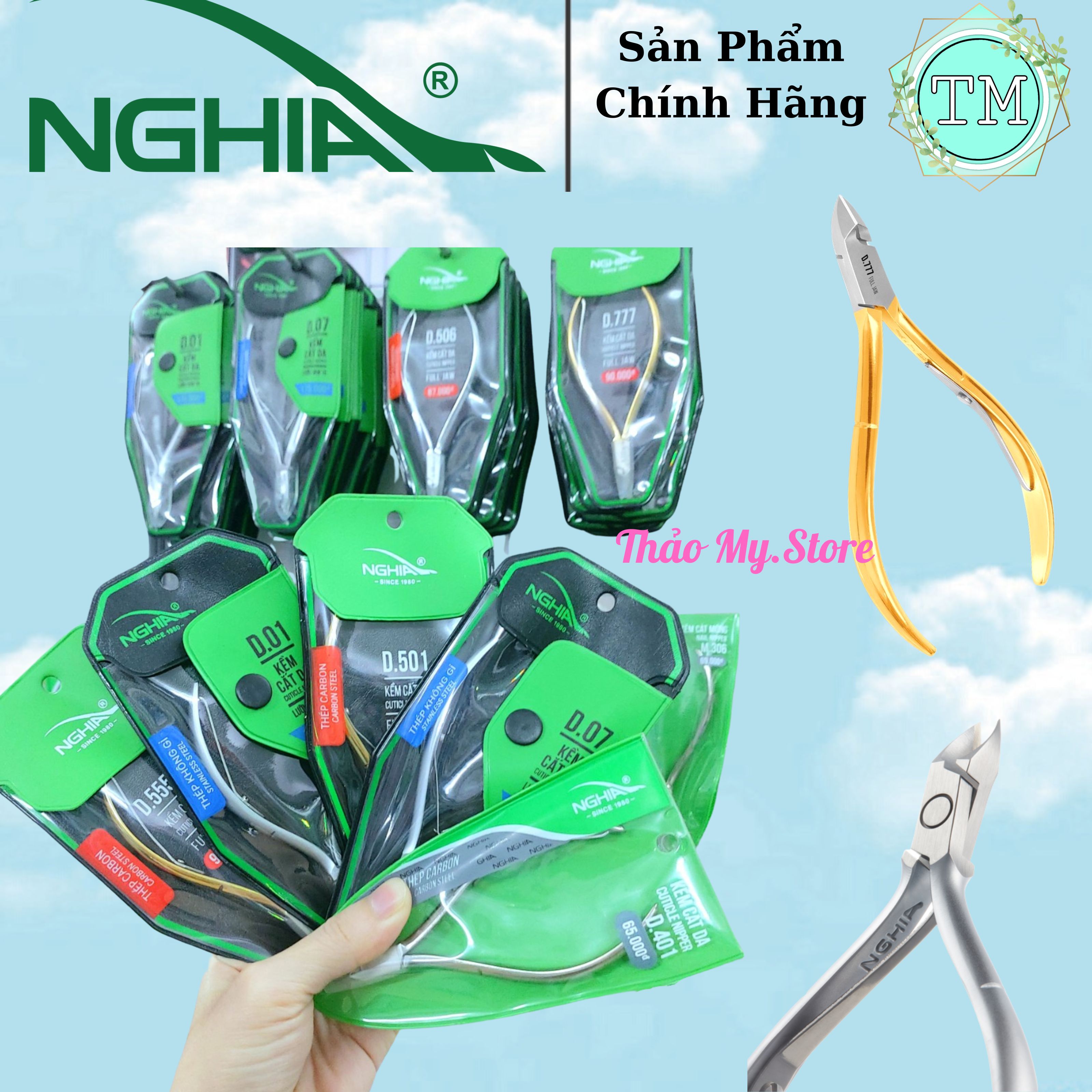 Kềm nghĩa chính hãng cắt da, cắt móng - chuyên dụng