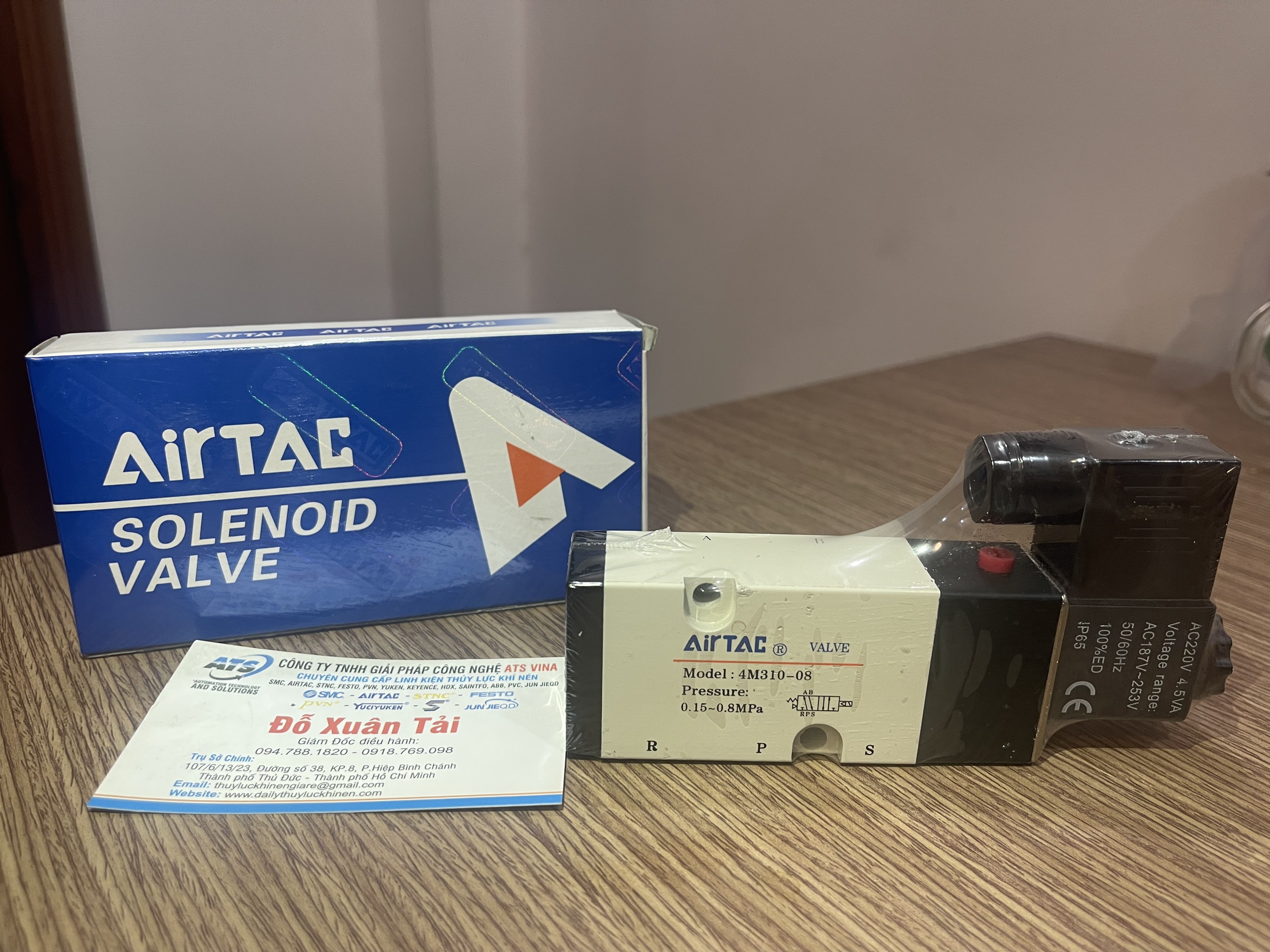 Van điện từ airtac 4m310-08