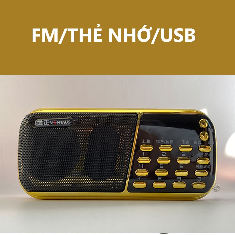 Loa Nghe Nhạc MP3 Craven CR-853 Hỗ Trợ Thẻ Nhớ USB FM | Máy Nghe