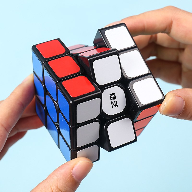 Rubik 3x3 đồ chơi rubic 3x3x3 tầng xoay mợt chất lượng bền đẹp giá rẻ Tặng