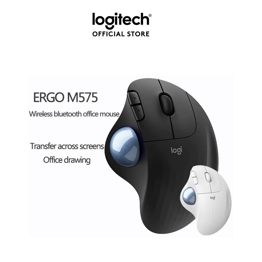 Chuột không dây logitech m575 - logitech ergo m575