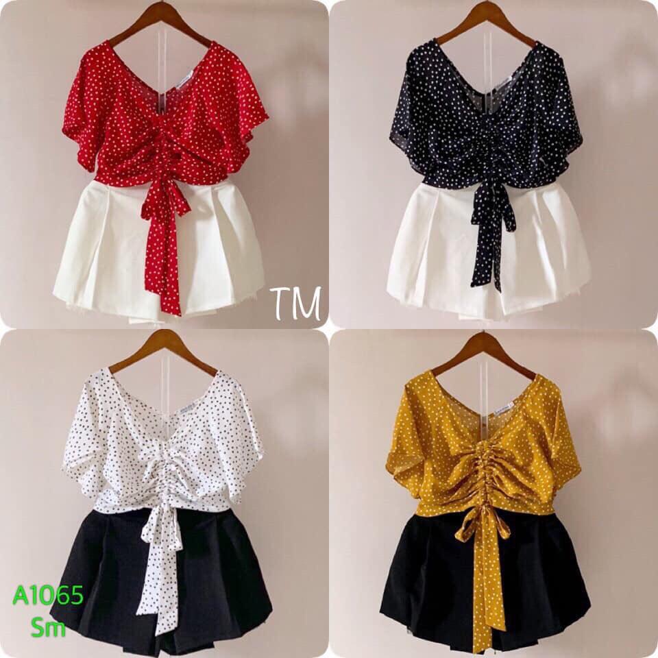 Set chân váy kèm áo kiểu cực hot uzu