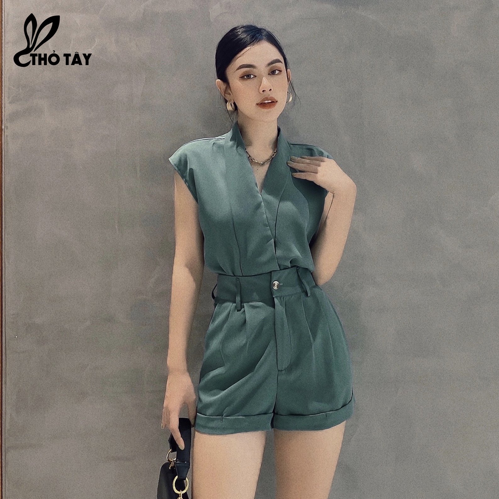 Set bộ nữ sang chảnh - thỏ tây s309cx183