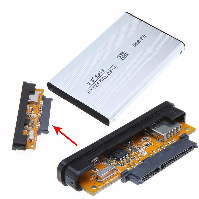 Hộp đựng ổ cứng laptop 2.5 inch SATA vỏ nhôm