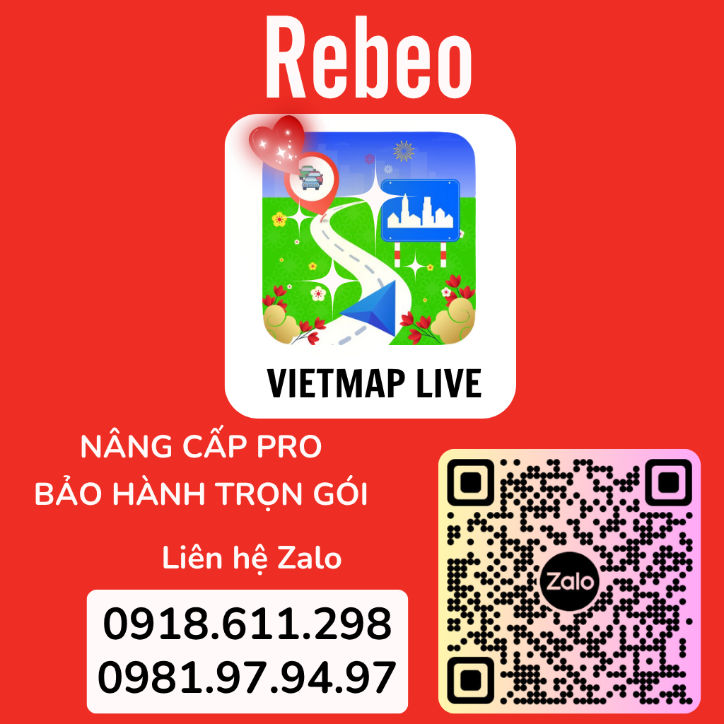 Ứng Dụng Vietmap Live Pro Chính Hãng Trợ Lý Cảnh Báo Giao Thông - Rebeo Shop