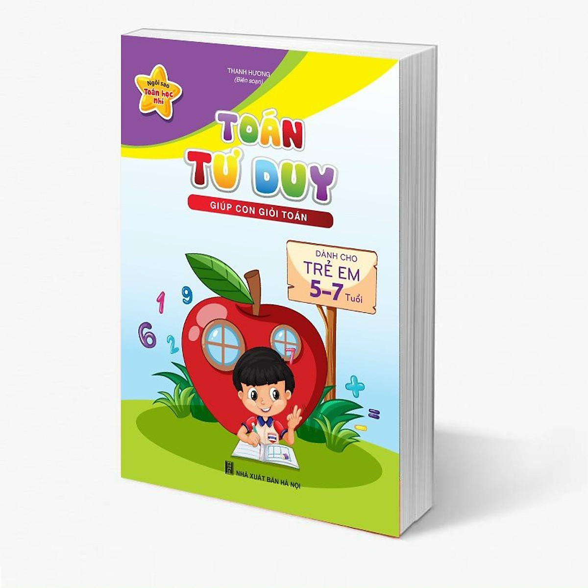 [Sách Chính Hãng] Toán Tư Duy (Giúp con giỏi toán) - Dành cho trẻ em 5 - 7 tuổi - NTbooks