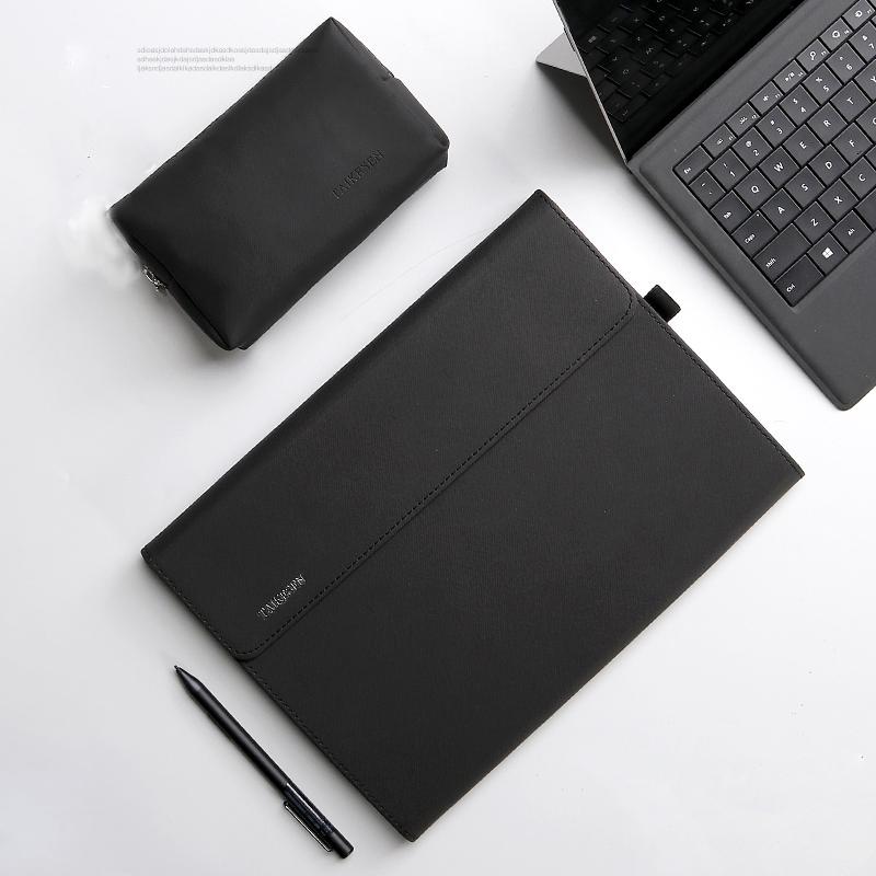 Combo bao da+túi phụ kiện taikesen surface pro 4,5,6-s015