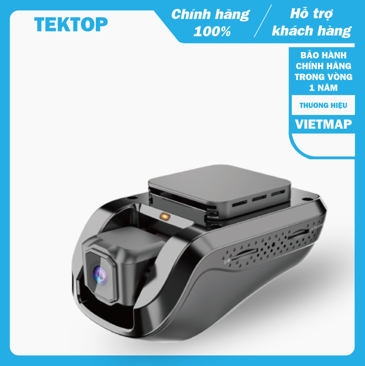 Camera hành trình VietMap iCam Vm100, Full HD 1080p, giám sát hành trình trực tuyến