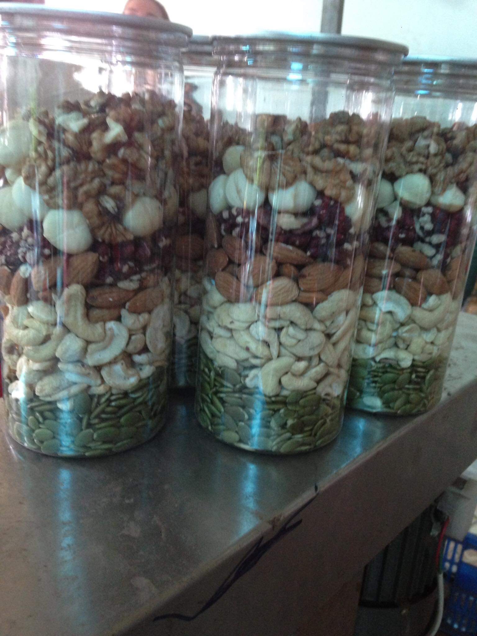 [HCM]Hạt Dinh Dưỡng 500gr - Mix Nuts 5 loại hạt (Óc chó vàng Óc chó đỏ macca hạnh nhân hạt điều hạt bí xanh)