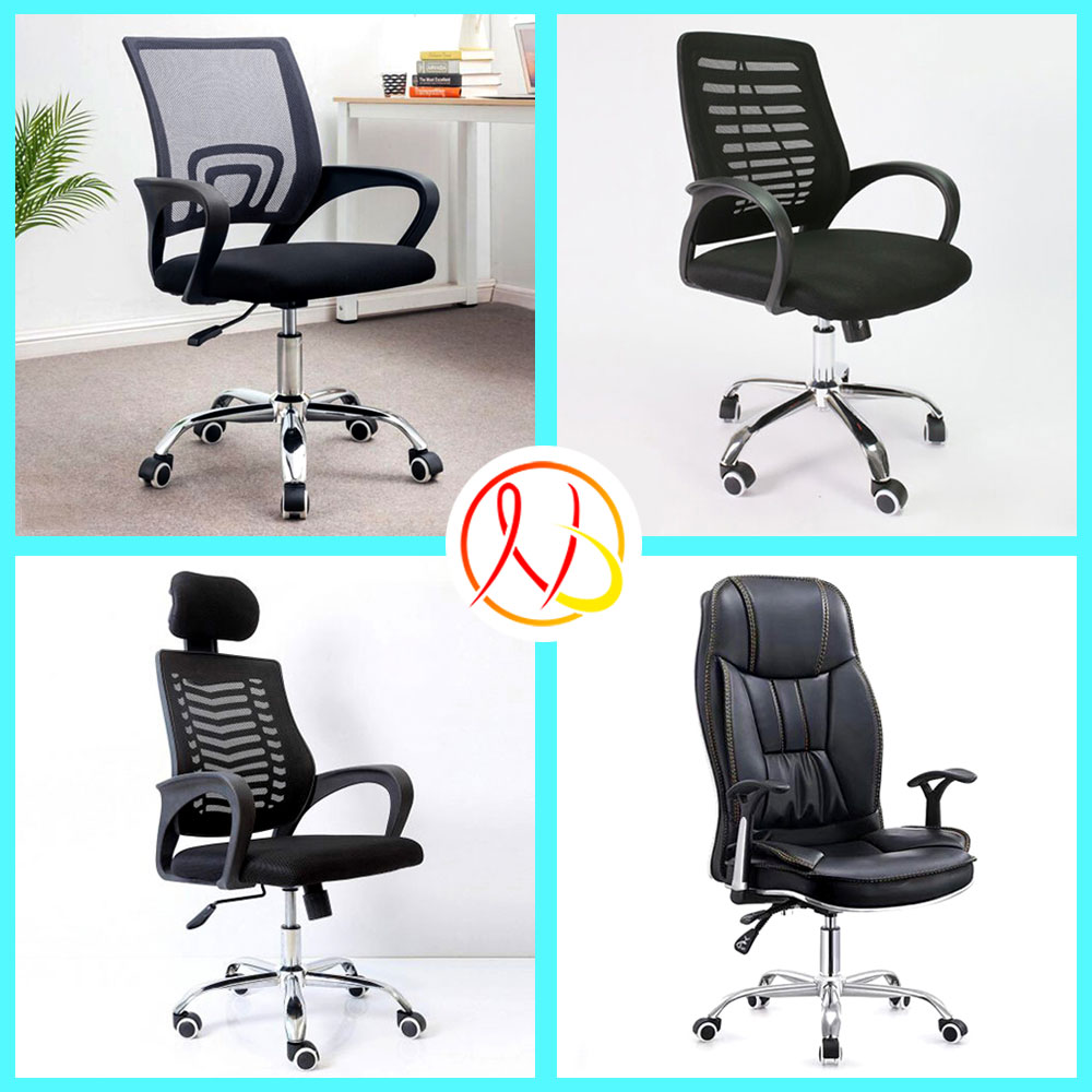 Ghế văn phòng giá rẻ, ghế ngồi làm việc học tập, ghế xoay 360 độ tăng chỉnh linh hoạt, khung thép mạ crom chống han gỉ