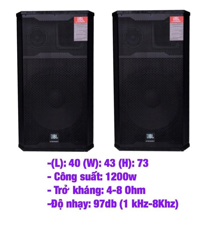 LOA FULL 4 TẤC THÙNG SƠN CHỐNG TRẦY CAO CẤP CÔNG SUẤT 1200 WAT