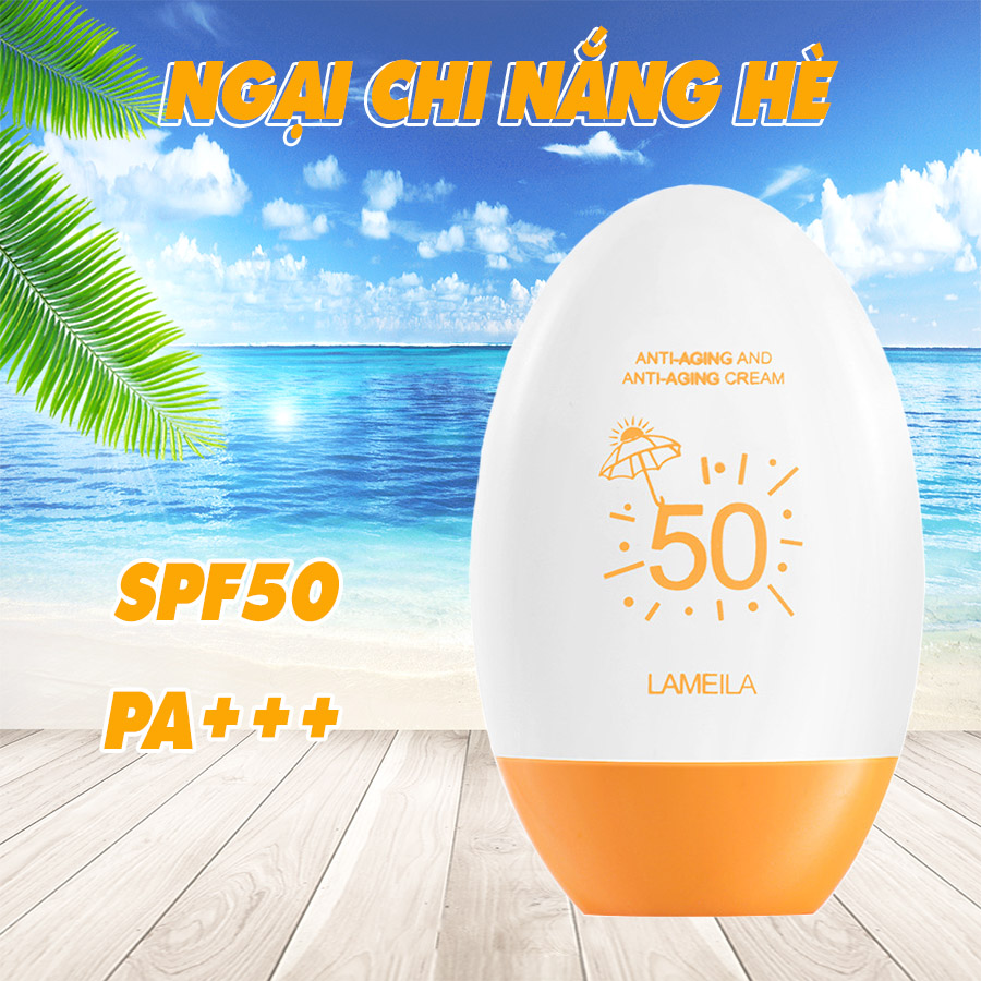 Kem chống nắng toàn thân Lameila SPF50 PA+++ bảo vệ da, giữ ẩm, kiềm dầu, lâu trôi chống tia UV làm đẹp da XP-KCN05