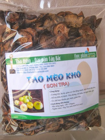 TÁO MÈO KHÔ.500g