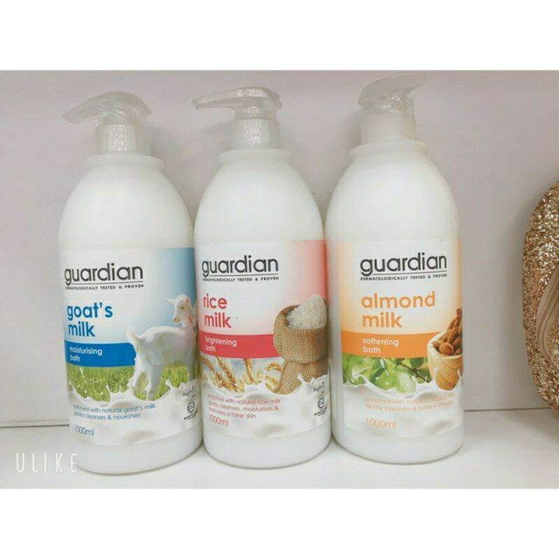 Sữa tắm dưỡng sáng da, sữa tắm làm mịn da guardian 1000ml nhập khẩu malaysia