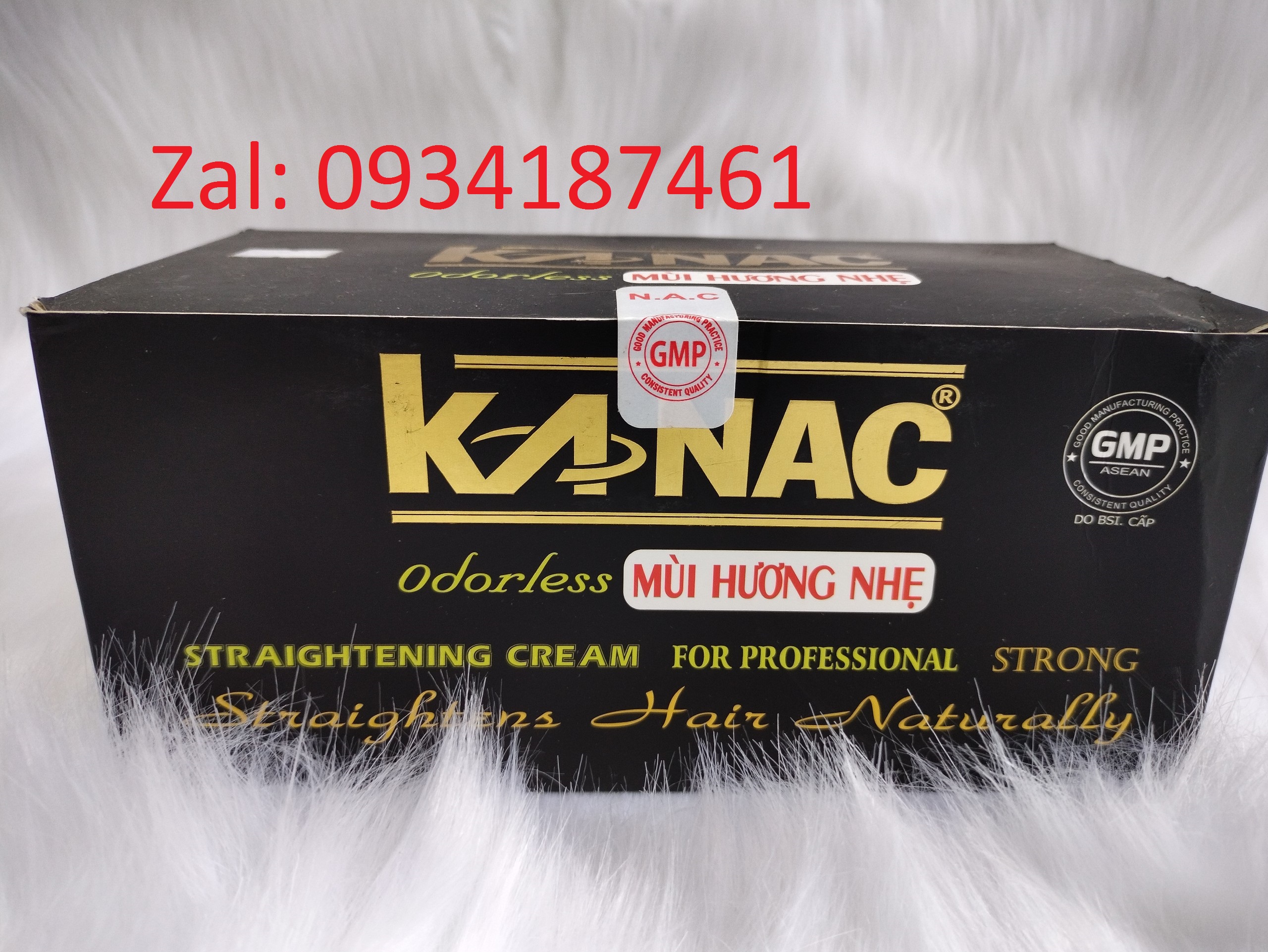 Kem duỗi tóc mùi hương nhẹ Kanac