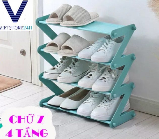Kệ dép 4 tầng chữ z - cực đẹp