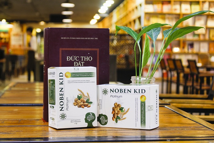 Cốm trí não noben kid cho bé hộp 30 gói