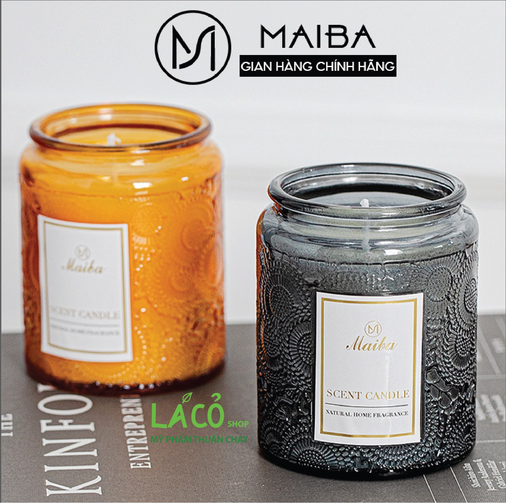 Nến thơm cầu vồng nến thơm phòng không khói thư giãn khử mùi trang trí decor size lớn nến thơm candle cup
