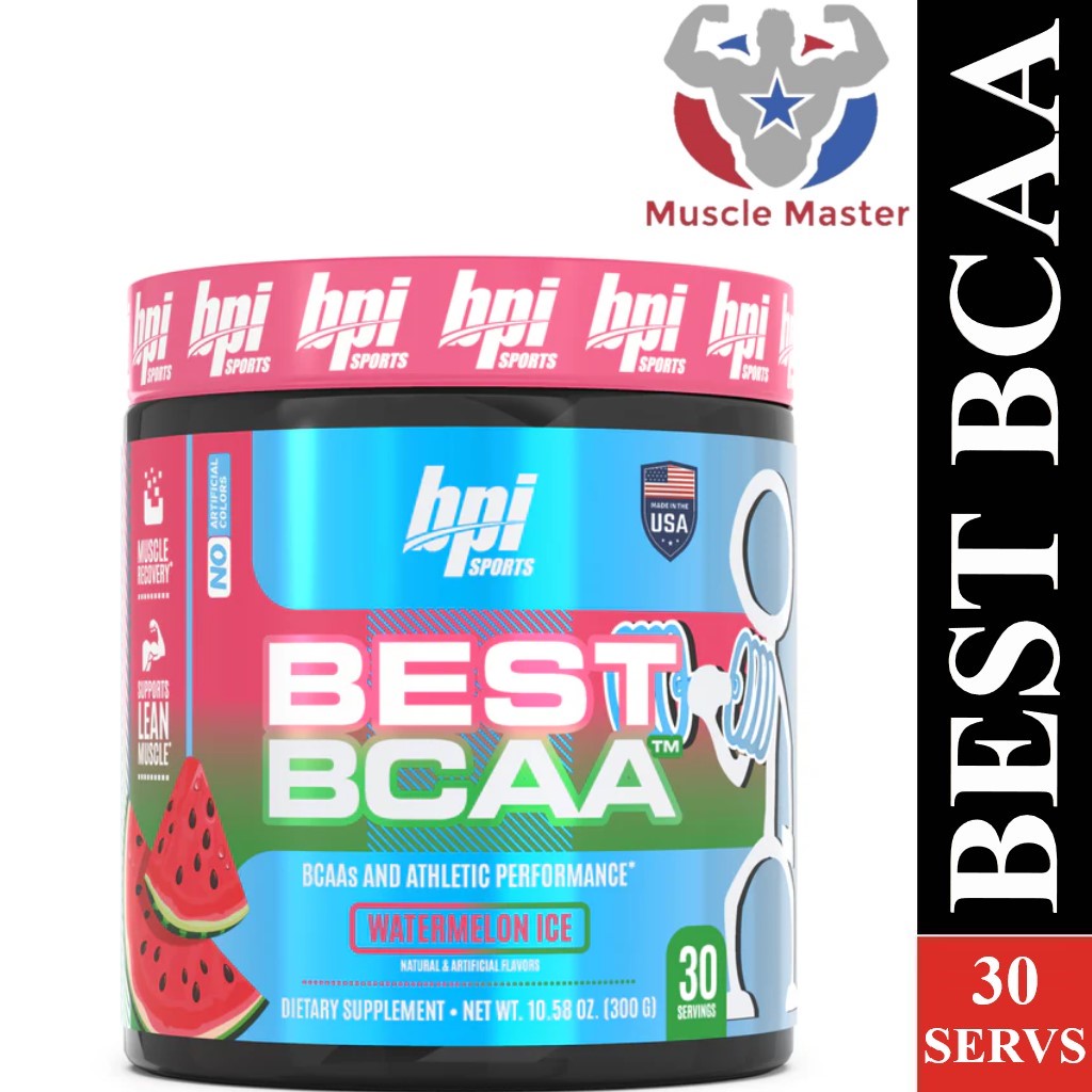 Bột hỗ trợ phục hồi cơ và tăng sức bền bpi best bcaa 30 lần dùng