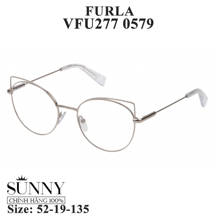 VFU277 - Gọng kính Furla chính hãng, bảo hành toàn quốc