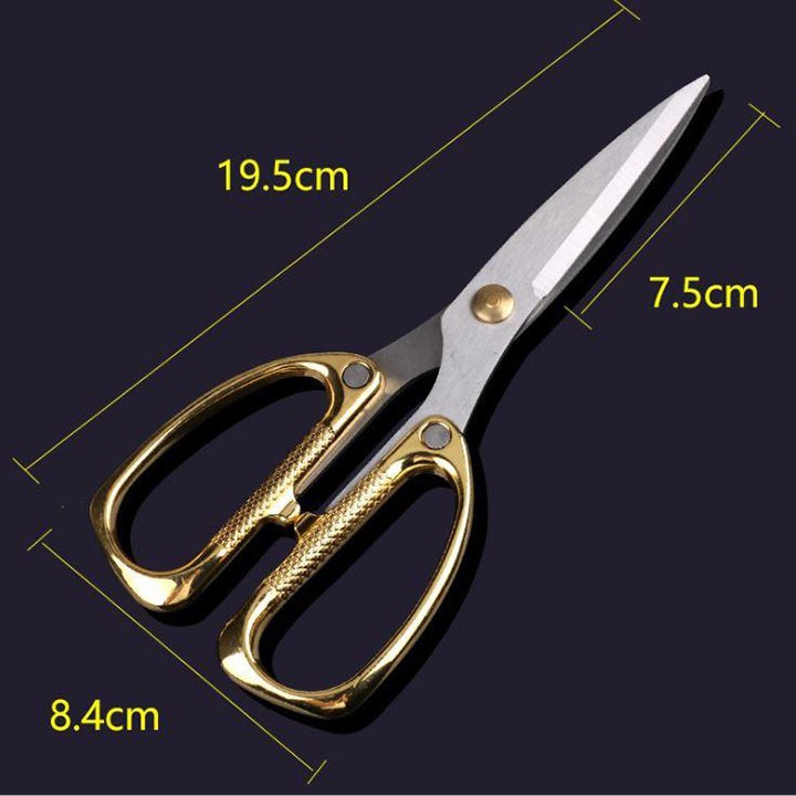 Kéo Nhật , Kéo cắt đồ đa năng sắc bén , Kéo cắt thịt , thức ăn , kéo sịn Kéo Nhật xịn cao cấp mạ vàng, kéo siêu xịn siêu bén cao cấp