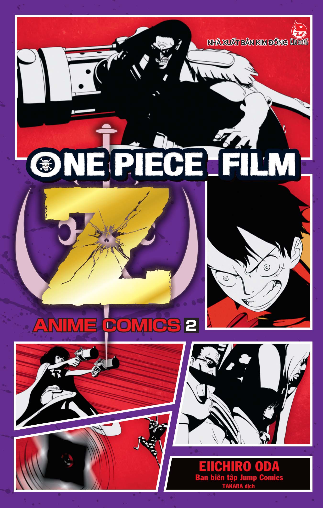 Combo - Anime Comics - One Piece Film Z - Tập 1 + 2