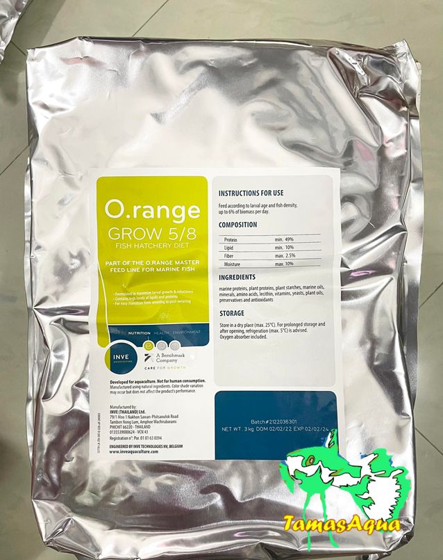 500g cám thái inve 5/8 | thức ăn cao cấp cho cá guppy, betta