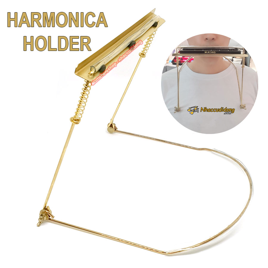 Kẹp kèn harmonica diationic 10 lỗ