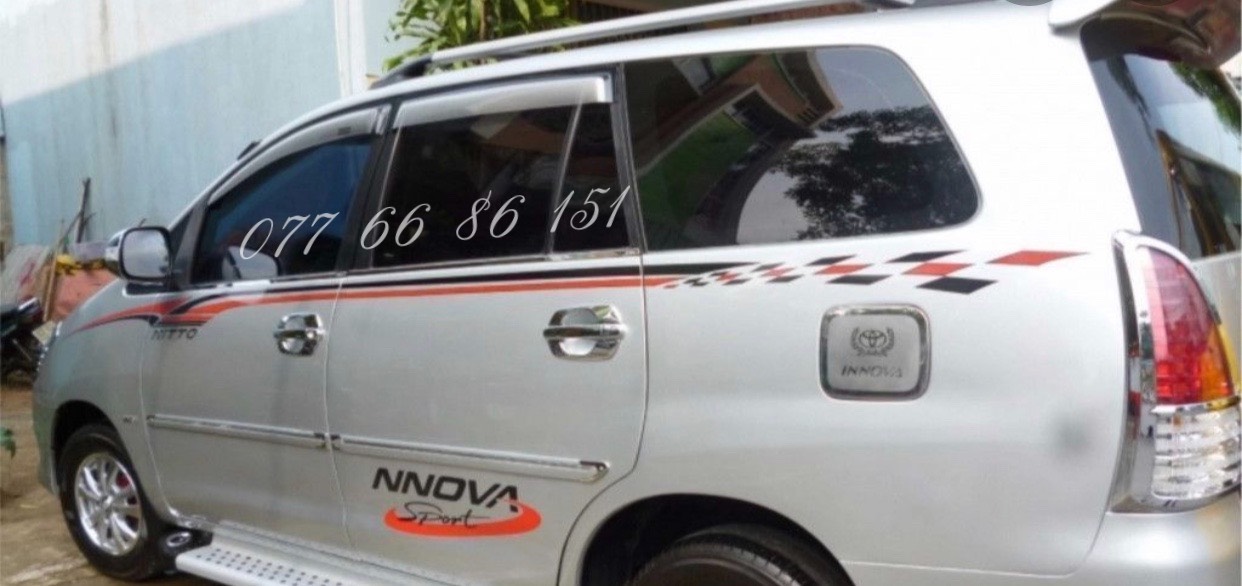 Tem Dán Sườn Xe Innova