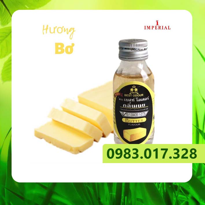 Hương Bơ thực phẩm /Best Odour Butter Flavour/ 30ml